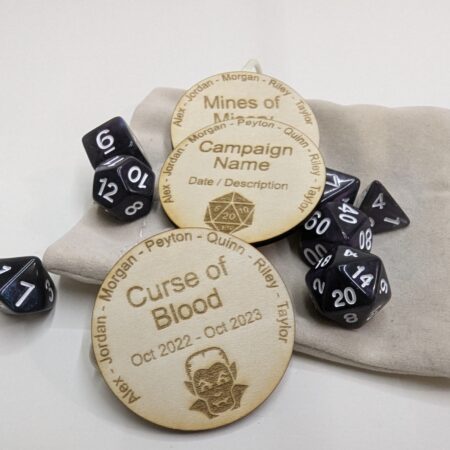 Wooden Campaign Token