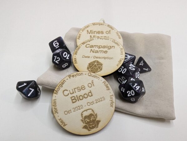 Wooden Campaign Token